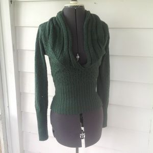 Charlotte Russe vintage v neck sweater Small